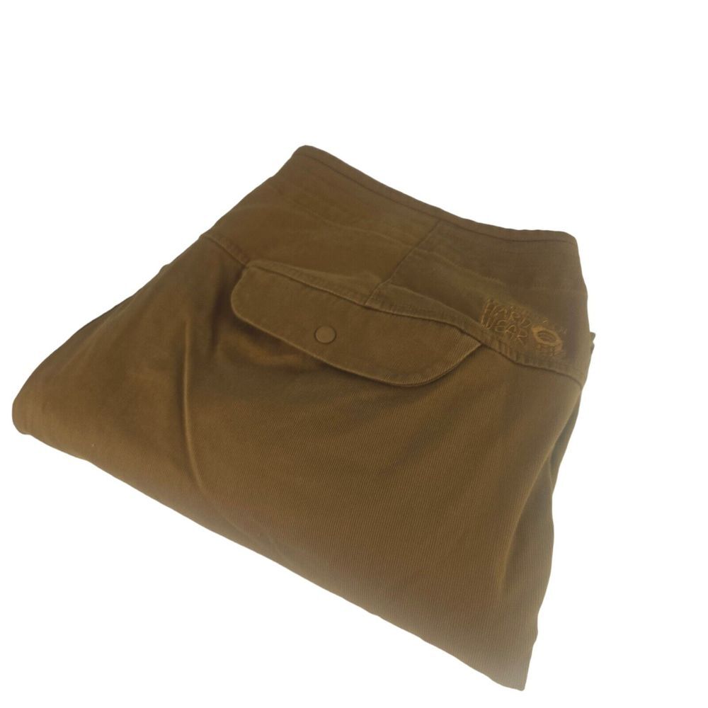 Mountain Hardwear Kentro OL7747 Womens 36x28 Goldenrod Brown Cord Pants *Cut Tag